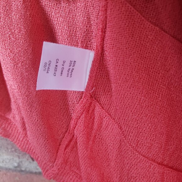 Talbots Ruffle Cardigan - Picture 3 of 5